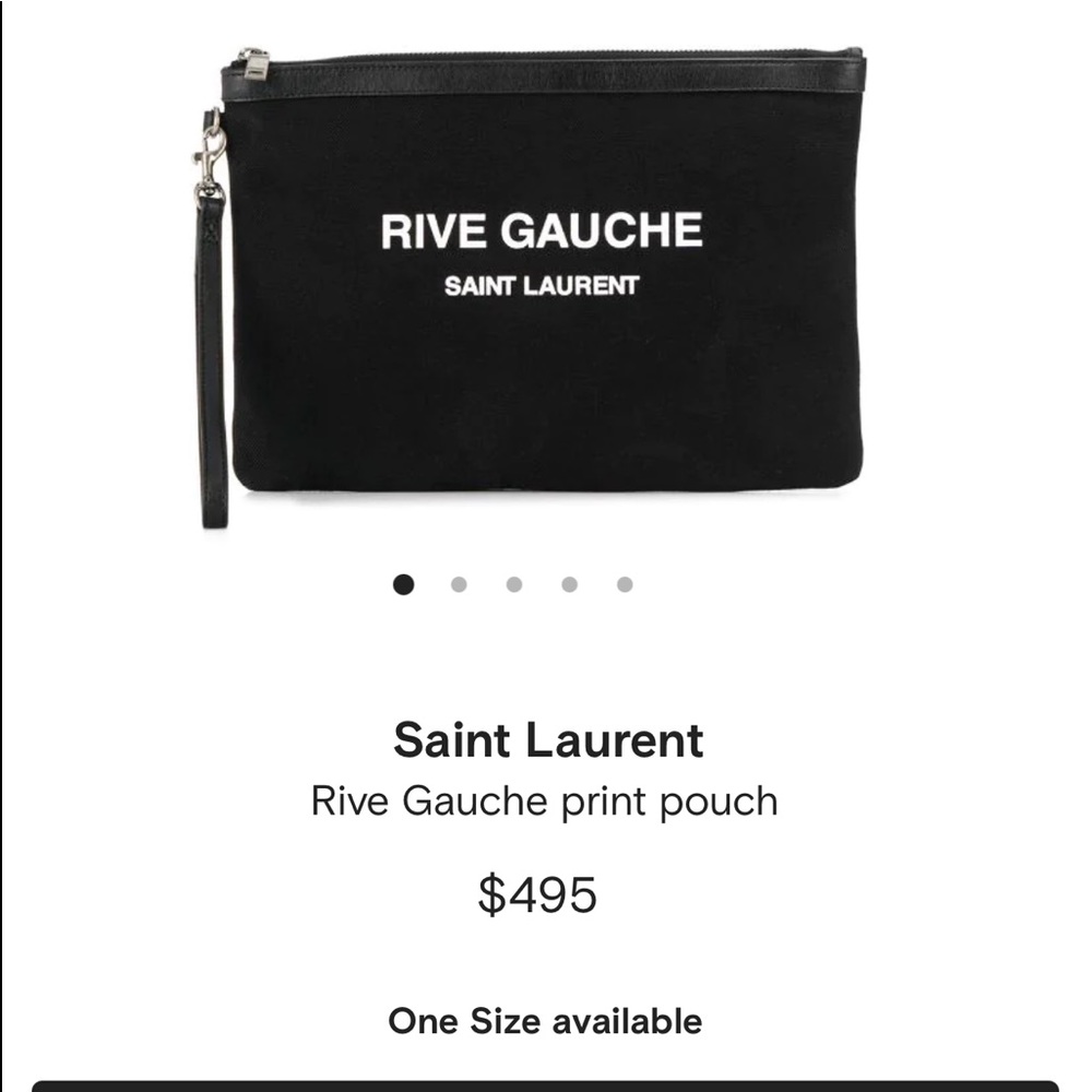 YSL Rive Gauche Pouch